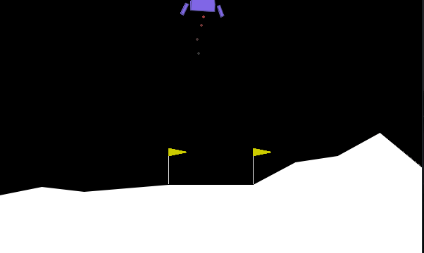 lunar lander solved by CMA-ES